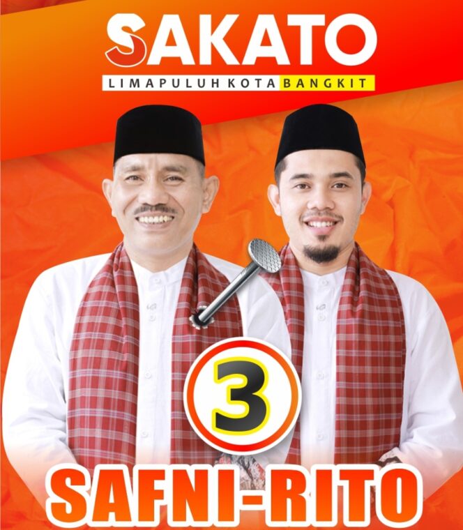 
					Menang Pilkada, Safni- Rito Harapan Baru Untuk Kemajuan Kabupaten 50 Kota